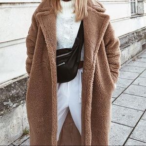 Oversized Chuncky Borg Coat